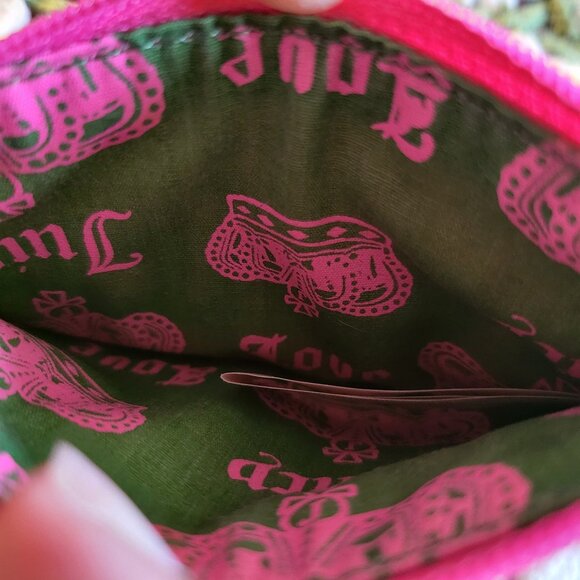 Juicy Couture Pink Crossbody Bag + Keychain Wallet - Picture 16 of 16